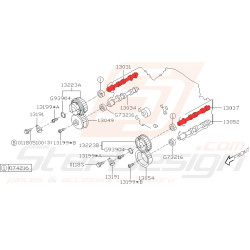 Arbre à cam admission pour...
