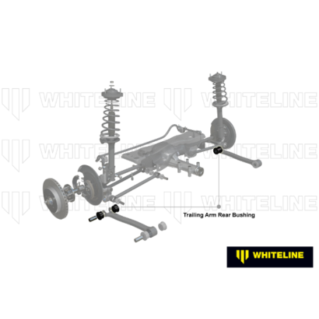 Silentbloc de tirant arrière Whiteline subaru GT WRX et STI 93-0743958