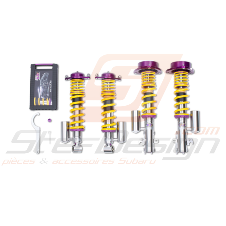 Kit Combinés Filetés Avec Coupelle KW V3 Clubsport pour Subaru STI 11-1543973