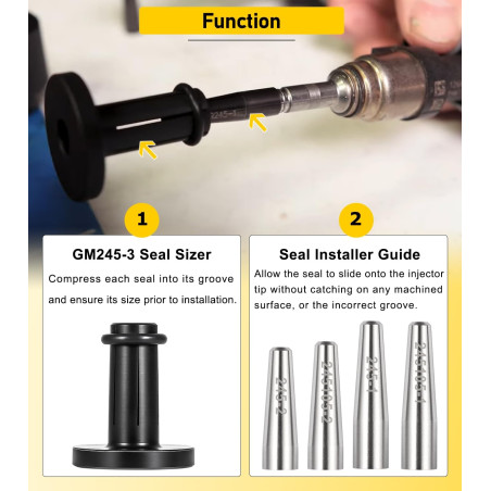 Outil de pose des joints injecteurs subaru BRZ et GT8644110