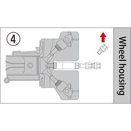 Douille de  bougie spécifique  moteur fa20 /fa24  gt86 brz44523