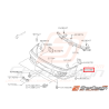 Clip Pare Choc / Passage de Roue Adaptable Subaru44607