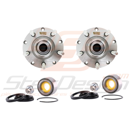 Pack 2 Moyeux + 2 Roulements Arrière Subaru STI 2001-200444654