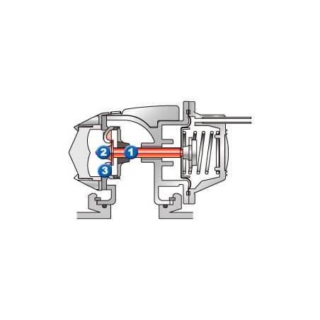 Dump valve HKS SSQV IV Pour Subaru WRX et STI 01-15 (sauf WRX 08+)