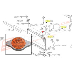 Bouchon de radiateur d'eau...