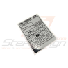 Autocollant Pression Pneumatique pour Subaru GT 97-0044911