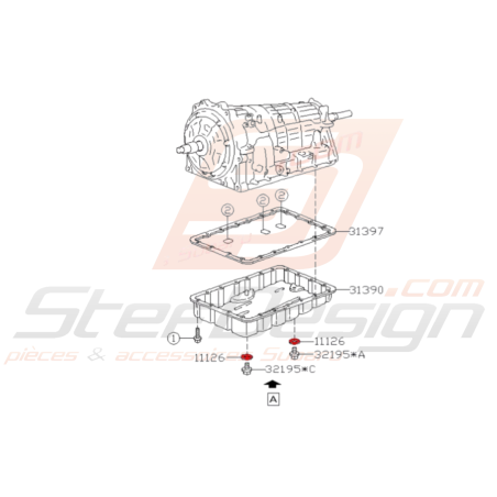 Pack Vidange Boite Automatique pour Subaru BRZ et Toyota GT8644948