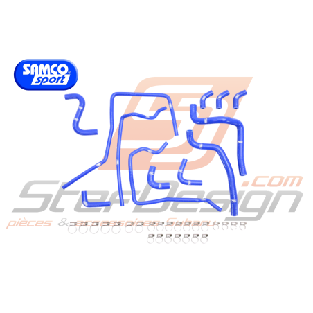 Kit durites d'eau SAMCO subaru impreza WRX/STI 01-02 (12 pièces)45049