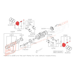 Piston origine pour Subaru...