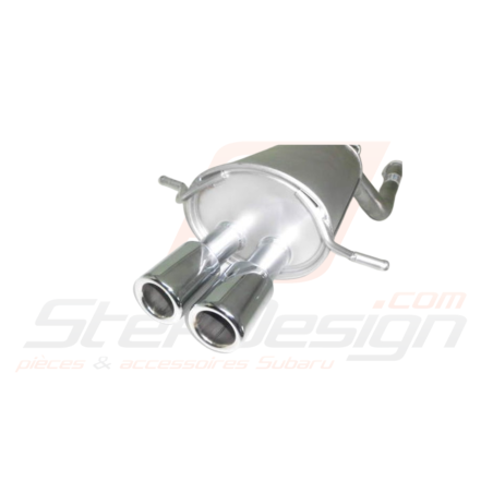 Silencieux pour Subaru Impreza 2.0 Turbo 16V 4WD 1993-200045252