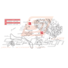 Tendeur de chaîne Origine Subaru DIESEL FORESTER WRX et XV45255