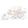Joint torique de pompe à Huile Origine Subaru Diesel WRX FORESTER 2008 - 201245300