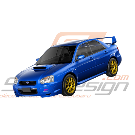 Prise d'air de capot Origine Subaru STI 2003 - 200545304