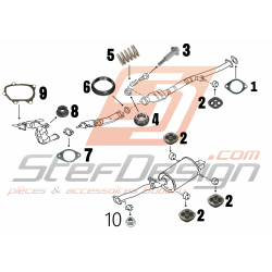 Schéma Support échappement...