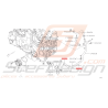 Collier durite d'huile Origine Subaru FORESTER WRX Diesel 2008 - 201245359
