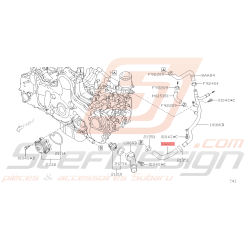 Durite d'eau Origine Subaru...