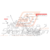 Vis fixation tuyaux Modine Subaru GT 93-00 WRX STI 01-20/05/09 WRX DIESEL 08-12 BRZ 13 FORESTER 05-1245375