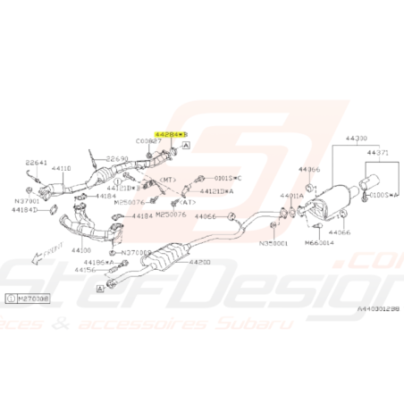 Joint tresse Origine impreza  forester legacy et outback atmosphérique45436