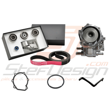 Pack Distribtion Courroie STI avec pompe à eau et joint Origine Subaru IMPREZA GT 99-00  WRX/STI 01-02 Forester 03/98-0245482