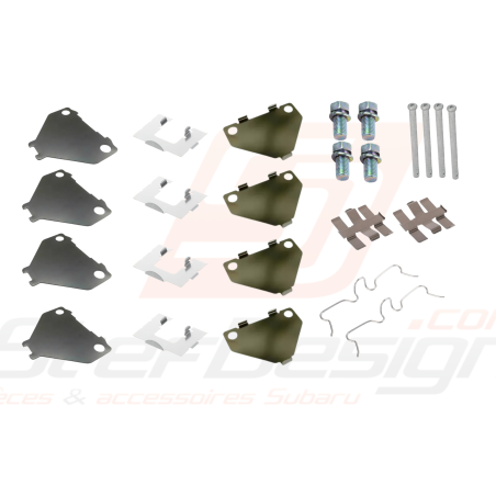 Pack Visserie Axe Goupille pour Etrier Adaptable Subaru WRX et STI JDM45565
