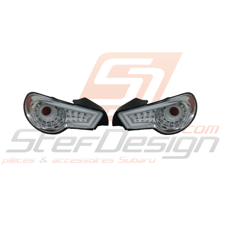Phares Arrière Chrome Adaptable pour Subaru BRZ et Toyota GT8645691