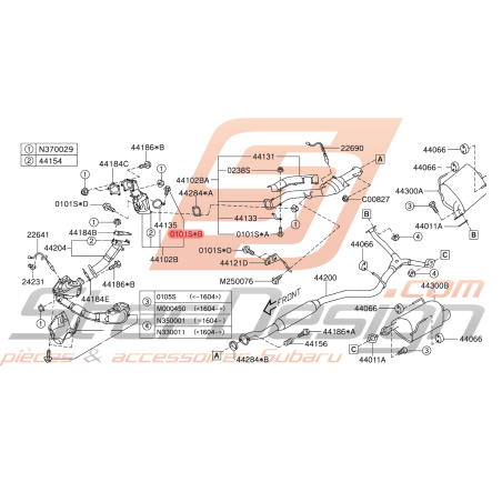Vis Origine Subaru GT WRX STI BRZ FORESTER45779