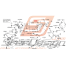 Tôle pare chaleur de downpipe SUBARU WRX STI 2008 - 201945787