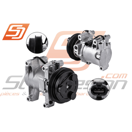 Compresseur de climatisation Adaptable Subaru GT 93-00 Forester 98-0245965