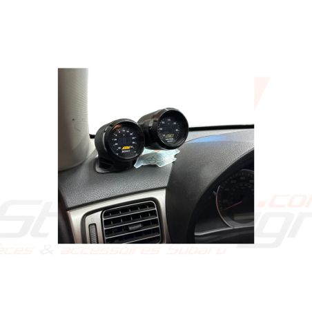 Support Manomètre Double 52 mm pour Subaru WRX STI 08-14 et Forester 08-12 (et diesel)46016