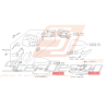 Cache inferieur de rétroviseur de subaru XV EJ20Z 2016 FORESTER 201846084