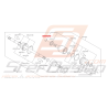 Circlip côté boite Origine Subaru BRZ 2013 - 201546268