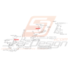 Clips fixation seuil de porte Origine Subaru GT 93-0046271