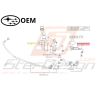 Gicleur lave phare droit et gauche Origine Subaru WRX 2009-201046286