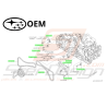 Kit chaîne de distribution d’origine Subaru Diesel Impreza 08-14, Forester 08-14, Legacy/Outback 07-14, XV 11-1346298