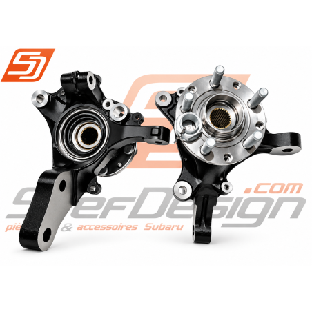 Pack 2 Moyeu Roulement avant assemblé Subaru Impreza GT 93-00 Forester 96-9946576