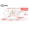 Pack visserie Train avant Origine Subaru FORESTER SG 2006 - 200746622