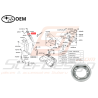 Bague de bouchon de réservoir SUBARU GT 93-00 WRX STI 01-14 Forester Turbo 97-0247047