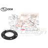 Joint secondaire réservoir carburant Subaru GT 93-00 WRX STI 01-07 Forester Turbo 97-02/05-0747050