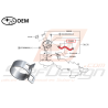 Collier de Durite de Modine Origine Subaru GT 93-00 WRX 01-10 STI 01-19 FORESTER Turbo 97-02/05-07 BRZ 13-1947081