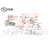 Vis d'arrivée d'huile et d'eau Origine Subaru GT 93-00 WRX STI 01-14 Forester Turbo 97-02/05-0747087