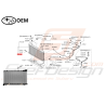 Radiateur Origine Subaru Forester Turbo 1997 - 200247088