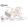 Vis de purge de radiateur SUBARU IMPREZA GT 93-00 WRX/STI 01-07 Forester Turbo 97-02/05-0747089