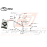 Écrou de radiateur d'eau origine GT 97-00 et WRX/STI 01-05 Forester Turbo 97-02/05-0747091