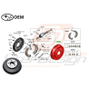 Tambour arrière Subaru Forester 200247127