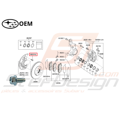 Vis Origine Subaru GT WRX...