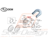 Retenue Frein Arrière Origine Subaru GT 93-00 WRX/STI 01-14 FORESTER 97-0747131