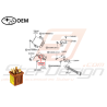 Relais moteur SUBARU GT 93-00 Forester Turbo 97-0247171