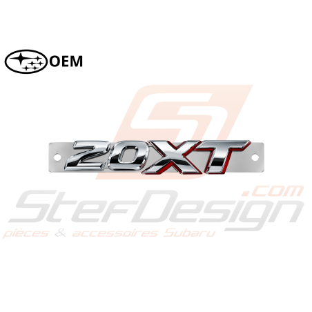 Logo de malle de coffre 2.0 XT pour subaru forester SG5 2.0l XT 200347195