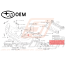 Garniture pare chocs avant Origine Subaru Forester SJ 2013 - 201547264