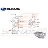 Tôle pare chaleur de collecteur d'échappement inférieur droite WRX 06-07 FORESTER 05-0747288
